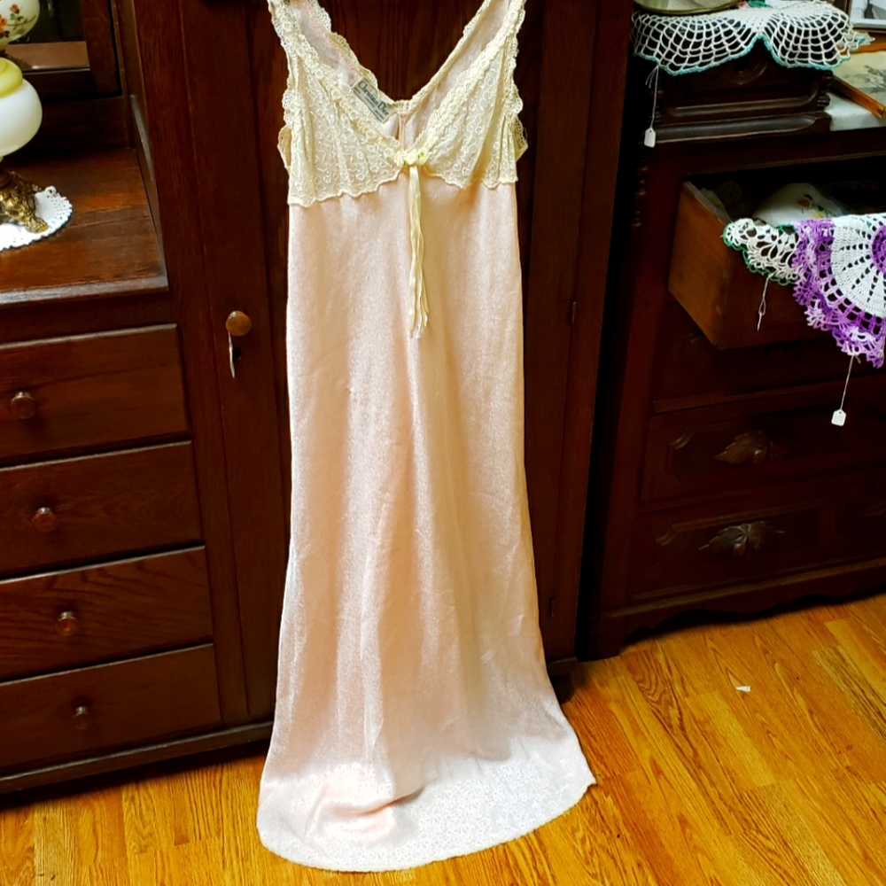 Vintage Christian Dior nightgown negligee lingerie